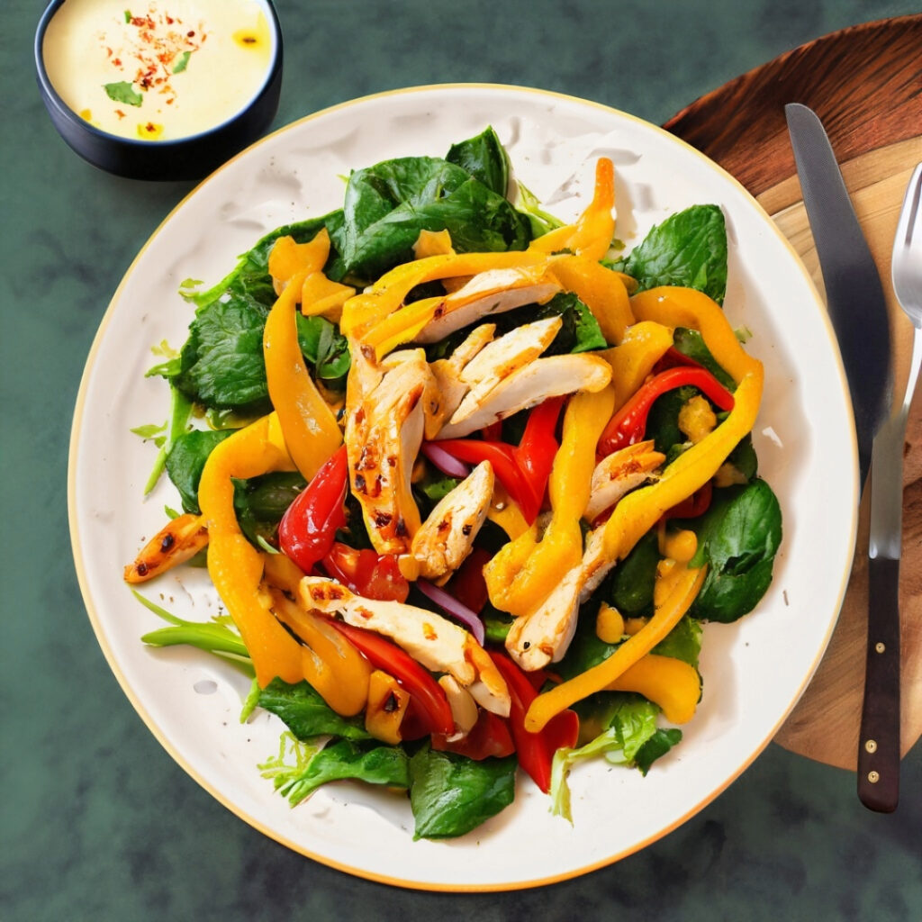 Meal Planning_Sizzling Chicken Fajita Salad